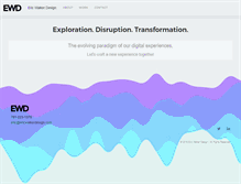 Tablet Screenshot of ericwalkerdesign.com